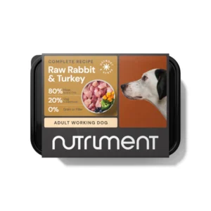 Nutriment Raw Rabbit and Turkey (500g)