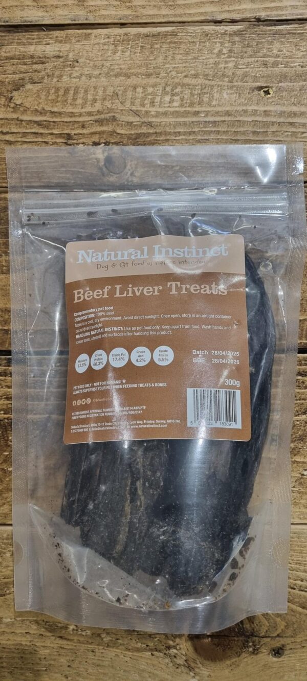 Natural Instinct Beef liver Treats