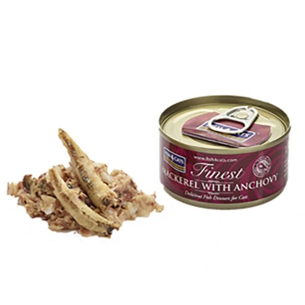 Fish4Cats Finest Mackerel with Anchovy Tin - Image 2