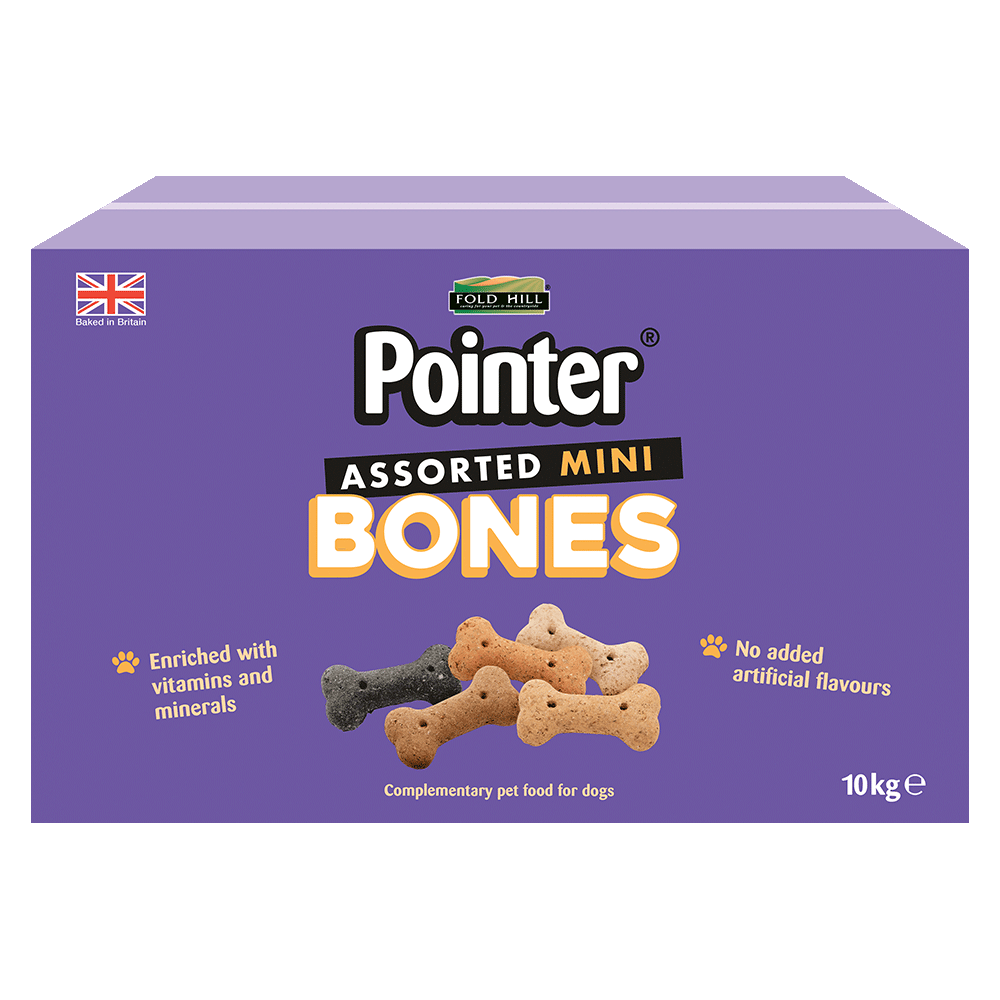 Pointer Assorted Mini Bones per tub Pet Barn