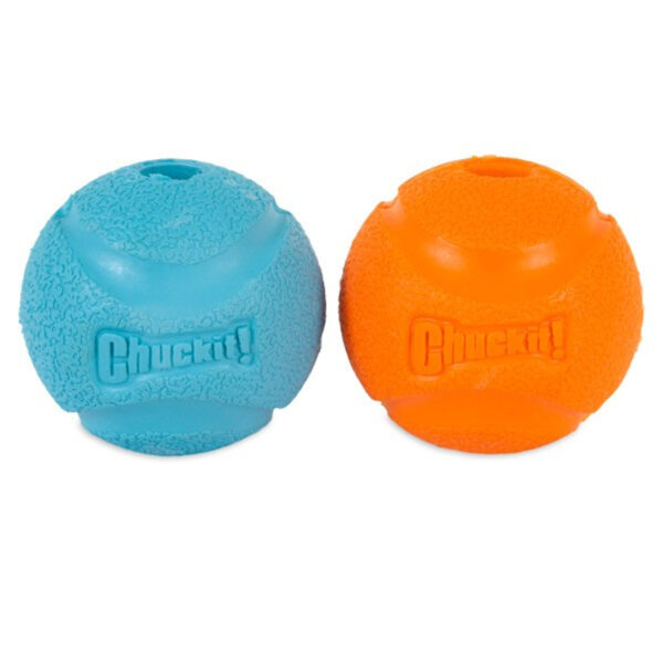 CHUCKIT! FETCH BALL 2 PACK MEDIUM 6.5CM - Image 2