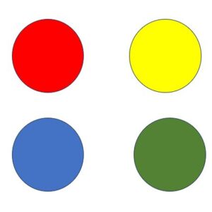Colour dot discounts for use in shop