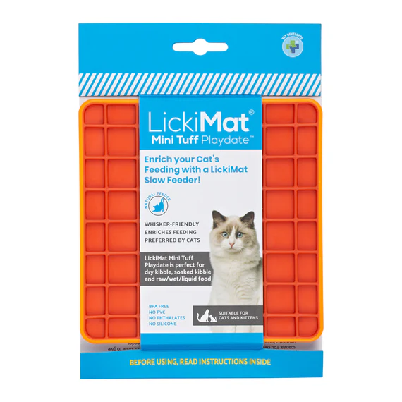 LickiMat Mini Playdate Tuff Cat - Image 4