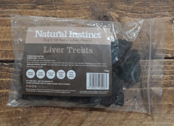 Natural Instinct Beef liver Treats