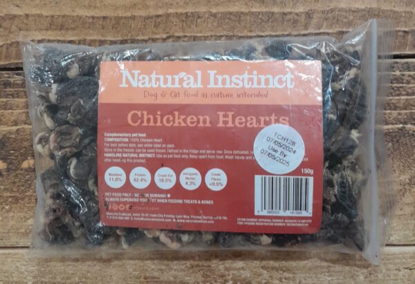 Natural Instinct Chicken Hearts