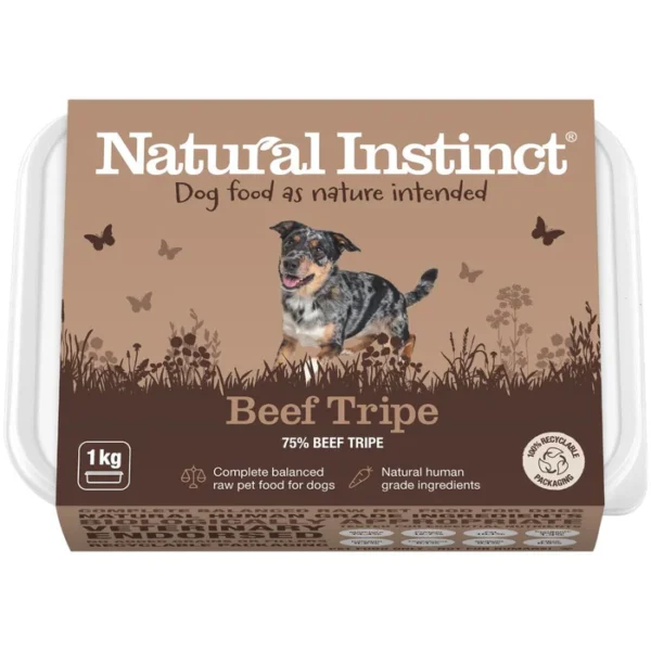 Natural Instinct Beef Tripe 1kg