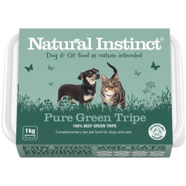 Natural Instinct pure Green Tripe 1kg