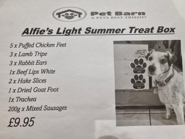 Alfie's Light Summer Treat Box