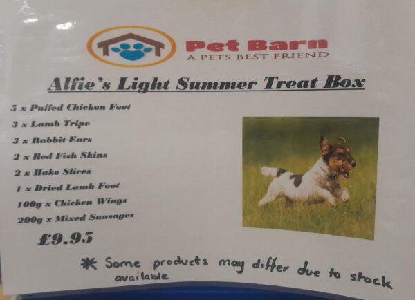 Alfie's Light Summer Treat Box