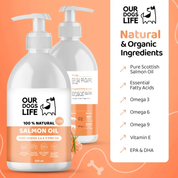 OurDogsLife  Salmon Oil For Dogs - Image 2