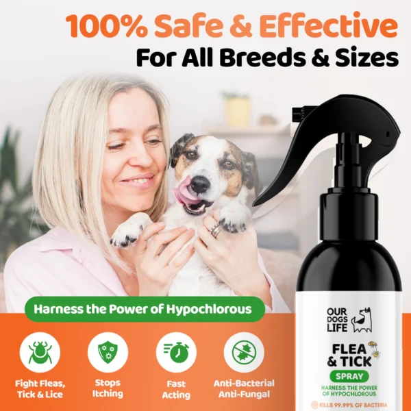 dogslife flea and tick treatment spray for dogs - Image 3