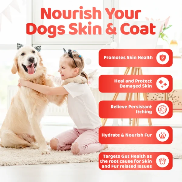 OurDogsLife  Dog Skin and Coat Supplement - Image 6
