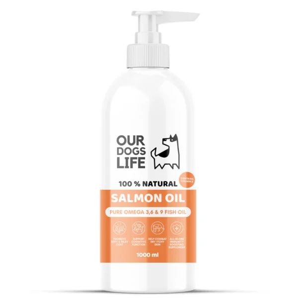 OurDogsLife  Salmon Oil For Dogs