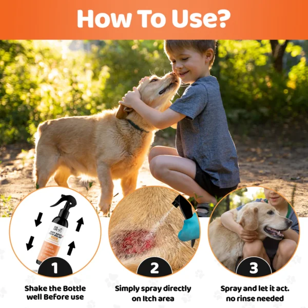 DogsLife Itch Relief Spray For Dogs 250mL - Image 5
