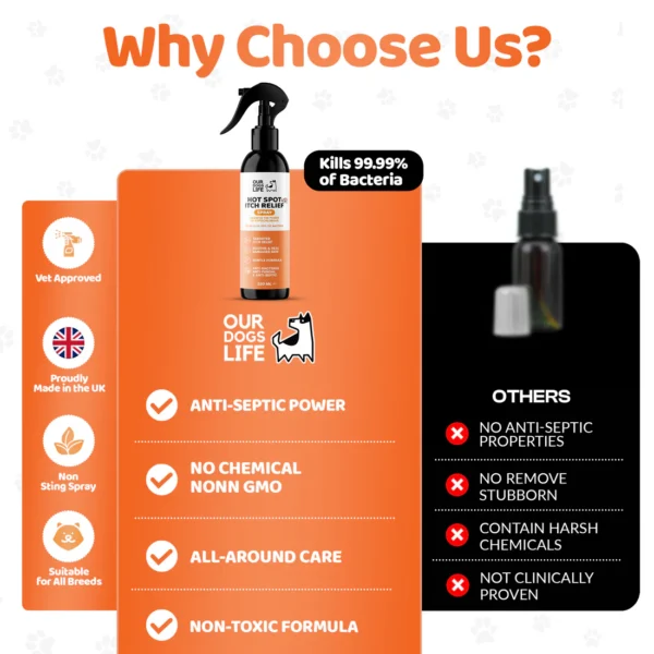 DogsLife Itch Relief Spray For Dogs 250mL - Image 4