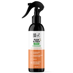 dogslife flea and tick treatment spray for dogs