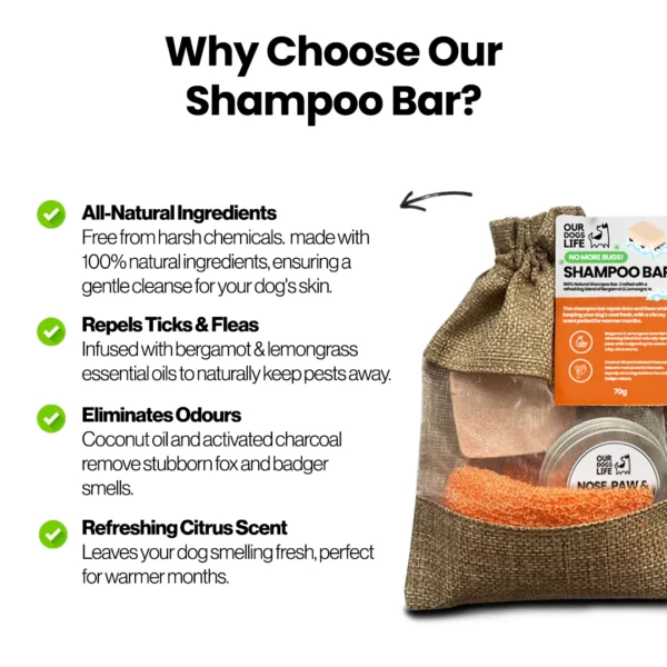 OurDogsLife  The Bug Off Shampoo Bar and Balm - Image 2